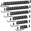 Bontok Single Picatinny Aluminum Accessory Rail Set 3 5 7 9 11 13 Slot with 13 T-Nuts & Screws, 6 Wrench