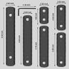 Bontok Single Picatinny Aluminum Accessory Rail Set 3 5 7 9 11 13 Slot with 13 T-Nuts & Screws, 6 Wrench view 2