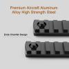 Bontok Single Picatinny Aluminum Accessory Rail Set 3 5 7 9 11 13 Slot with 13 T-Nuts & Screws, 6 Wrench view 4