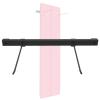 LXLA Hanging Yoga Mats Rack Wall Mounted Adjustable Pilates Mat Holder, Holds 10 Exercis Mats, Steel Foam Rollers Shelf, Hardware Included (Color : Balck, Size : 80cm/31in) view 1