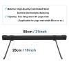 LXLA Hanging Yoga Mats Rack Wall Mounted Adjustable Pilates Mat Holder, Holds 10 Exercis Mats, Steel Foam Rollers Shelf, Hardware Included (Color : Balck, Size : 80cm/31in) view 4