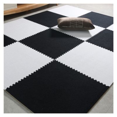 Soft Foam Baby Play Mat, Plush Puzzle Foam Floor Mat, Toddler Playmat Colorful Jigsaw Puzzle Foam Floor Mats Interlocking Tiles for Gym, Nursery, Playroom (Color : A, Size : 60x60x1cm-9pcs)