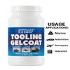 Fiberglass Supply Depot Orange Tooling Gelcoat Quart with 15cc Hardener (MEKP) view 3