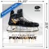 Trends International NHL Pittsburgh Penguins - Drip Skate 21 Wall Poster, 22.375" x 34", White Framed Version view 3