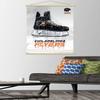 Trends International NHL Philadelphia Flyers - Drip Skate 21 Wall Poster, 22.375" x 34", Premium Print and Beechwood Hanger Bundle view 2