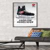 Trends International NHL Carolina Hurricanes - Drip Skate 21 Wall Poster, 22.375" x 34", Barnwood Framed Version view 2