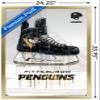 Trends International NHL Pittsburgh Penguins - Drip Skate 21 Wall Poster, 22.375" x 34", Gold Framed Version view 3