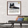 Trends International NHL Nashville Predators - Drip Skate 21 Wall Poster, 22.375" x 34", Mahogany Framed Version view 2
