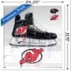 Trends International NHL New Jersey Devils - Drip Skate 21 Wall Poster, 22.375" x 34", White Framed Version view 3