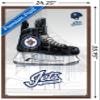 Trends International NHL Winnipeg Jets - Drip Skate 21 Wall Poster, 22.375" x 34", Mahogany Framed Version view 3
