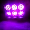 AUXMOTEC Purple Pink Led Neon Decoration Work Lights Bar 18W 4" Spot Light Bar Pod for Off-road Pick-up Van Boat Tractor Deck Trailer Navigation Waterproof Signal lights 12V 24V view 4