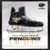 Trends International NHL Pittsburgh Penguins - Drip Skate 21 Wall Poster, 22.375" x 34", Black Framed Version view 1