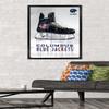 Trends International NHL Columbus Blue Jackets - Drip Skate 21 Wall Poster, 22.375" x 34", Black Framed Version view 2