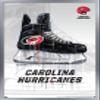 Trends International NHL Carolina Hurricanes - Drip Skate 21 Wall Poster, 22.375" x 34", Silver Framed Version view 1