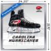 Trends International NHL Carolina Hurricanes - Drip Skate 21 Wall Poster, 22.375" x 34", Silver Framed Version view 3