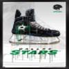 Trends International NHL Dallas Stars - Drip Skate 21 Wall Poster, 22.375" x 34", Black Framed Version view 1