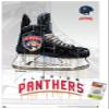 Trends International NHL Florida Panthers - Drip Skate 21 Wall Poster, 22.375" x 34", Premium Poster & Push Pin Bundle view 1