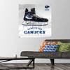 NHL Vancouver Canucks - Drip Skate 21 Wall Poster with Push Pins view 2
