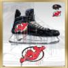Trends International NHL New Jersey Devils - Drip Skate 21 Wall Poster, 22.375" x 34", Gold Framed Version view 1