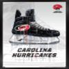 Trends International NHL Carolina Hurricanes - Drip Skate 21 Wall Poster, 22.375" x 34", Black Framed Version view 1