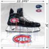 NHL Montreal Canadiens - Drip Skate 21 Wall Poster with Push Pins view 3