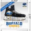 Trends International NHL Buffalo Sabres - Drip Skate 21 Wall Poster, 14.72" x 22.37", Premium Poster & Push Pin Bundle view 3