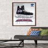 Trends International NHL Colorado Avalanche - Drip Skate 21 Wall Poster, 22.375" x 34", Mahogany Framed Version view 2