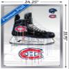 Trends International NHL Montreal Canadiens - Drip Skate 21 Wall Poster, 22.375" x 34", Silver Framed Version view 3