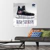Trends International NHL Columbus Blue Jackets - Drip Skate 21 Wall Poster, 22.375" x 34", Premium Poster & Push Pin Bundle view 2