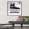 Trends International NHL Colorado Avalanche - Drip Skate 21 Wall Poster, 22.375" x 34", Barnwood Framed Version view 2