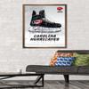 Trends International NHL Carolina Hurricanes - Drip Skate 21 Wall Poster, 22.375" x 34", Bronze Framed Version view 2