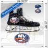 NHL New York Islanders - Drip Skate 21 Wall Poster with Push Pins view 3