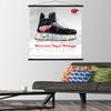 Trends International NHL Detroit Red Wings - Drip Skate 21 Wall Poster, 22.375" x 34", Premium Print and Black Hanger Bundle view 2