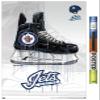 Trends International NHL Winnipeg Jets - Drip Skate 21 Wall Poster, 22.375" x 34", Poster & Clip Bundle view 1