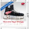 Trends International NHL Detroit Red Wings - Drip Skate 21 Wall Poster, 14.725" x 22.375", Premium Poster & Push Pin Bundle view 3