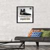 Trends International NHL Pittsburgh Penguins - Drip Skate 21 Wall Poster, 14.725" x 22.375", Black Framed Version view 2
