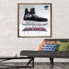 Trends International NHL Colorado Avalanche - Drip Skate 21 Wall Poster, 22.375" x 34", Bronze Framed Version view 2