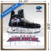 Trends International NHL Colorado Avalanche - Drip Skate 21 Wall Poster, 22.375" x 34", Bronze Framed Version view 3