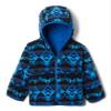 Columbia Toddler Unisex Double Trouble Jacket, Bright Indigo/Collegiate Navy Checkpoint, 2T view 3