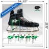 Trends International NHL Dallas Stars - Drip Skate 21 Wall Poster, 22.375" x 34", White Framed Version view 3