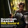 SZCO 38" Broad Scottish Sword- Ceremonial Sword with Basket Hilt, Red Suede Handle, and Leather-Wrapped Scabbard for LARP & Collectors view 2