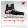 Trends International NHL Detroit Red Wings - Drip Skate 21 Wall Poster, 22.375" x 34", White Framed Version view 1