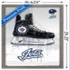 Trends International NHL Winnipeg Jets - Drip Skate 21 Wall Poster, 14.725" x 22.375", Barnwood Framed Version view 3