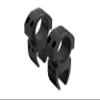 Monstrum Dovetail (11 mm / 3/8 inch) Scope Rings V2 | High Profile with See-Through Base | 1 inch Diameter view 1
