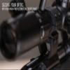 Monstrum Dovetail (11 mm / 3/8 inch) Scope Rings V2 | High Profile with See-Through Base | 1 inch Diameter view 3
