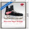 Trends International NHL Detroit Red Wings - Drip Skate 21 Wall Poster, 22.375" x 34", Barnwood Framed Version view 3