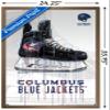 Trends International NHL Columbus Blue Jackets - Drip Skate 21 Wall Poster, 22.375" x 34", Bronze Framed Version view 3