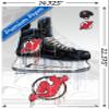 NHL New Jersey Devils - Drip Skate 21 Wall Poster with Push Pins view 3
