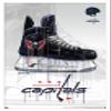 Trends International NHL Washington Capitals - Drip Skate 21 Wall Poster, 22.375" x 34", White Framed Version view 1