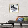Trends International NHL Winnipeg Jets - Drip Skate 21 Wall Poster, 14.725" x 22.375", Gold Framed Version view 2